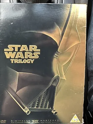 £3 • Buy Star Wars Original Trilogy DVD Boxset (2014) HMV Gold Edition / Exclusive