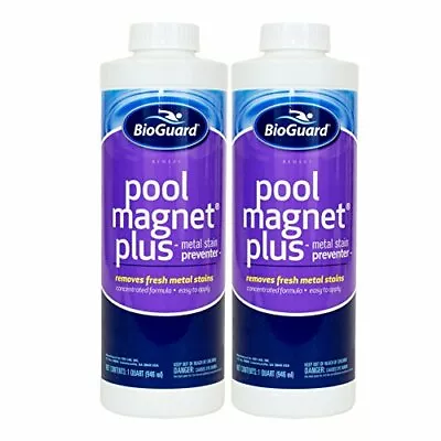 BioGuard Pool Magnet Plus 1 Qt - 2 Pack • $51.98