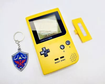 Nintendo MGB-001 Game Boy Pocket Yellow Cleans & Tested New Lens #297 • $79.99