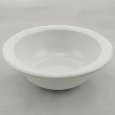 Solid Melamine White Plates Bowls Lids Platter Dish Set 100% Double Glazed • £11.95