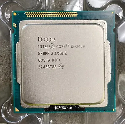 Intel I5 SR0PF I5-3450 3.1GHz 6M Cache 5.00GT/s Socket 1155 Quad Core Processor • £11.99