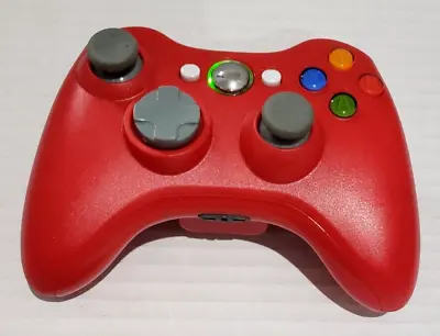 XBOX 360 Wireless Controller RED Unbranded TESTED! • $14.99