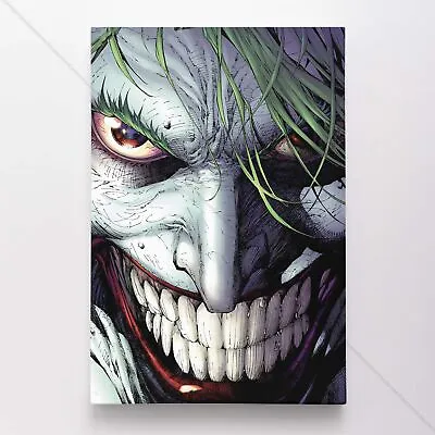 $54.95 • Buy Joker Justice League Poster Canvas Vol 4 #08 DC Superhero Comic Book Art Print