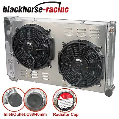 FOR Chevy 1970-1981 Camaro/1978-87 Monte Carlo 3Row Aluminum Radiator Shroud Fan • $184.99