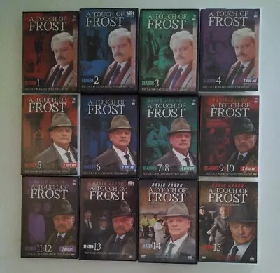 A Touch Of Frost Seasons 1-15 DVD Set Lot • $49.99