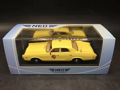 NEO Scale Models Dodge Polara Maryland State Police Car 1:43 NEW RARE Die Cast • $47