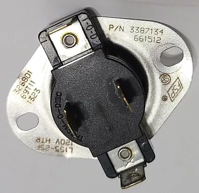 Sameday Ship | OEM Dryer Cycling Thermostat | 3387134 WP3387134 326801 661512 • $7.99