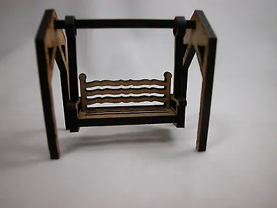 Dollhouse Miniature 1/4  Scale #Z236 Swing Set  For Yard Garden Play • $12.95