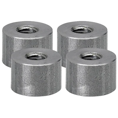 $20.89 • Buy Lowbrow Customs Threaded Steel Bungs 1/2  Long 5/16-18 Thread 4 Pack Motorcycle