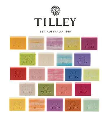 5 X Tilley Vegetable Soap 100gm Bars - Express Post • £10.94