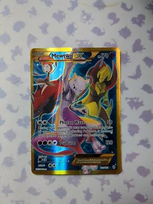 Pokémon TCG Mewtwo-EX Breakthrough 163/162 Holo Secret Rare • $29.99