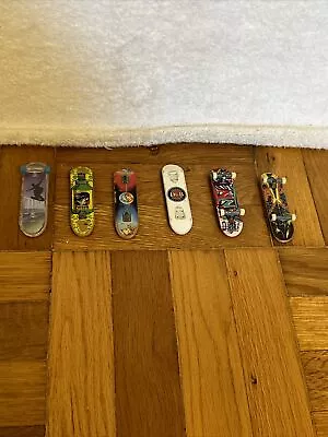 Vintage Tech Deck & D&B Fingerboard Skateboard Lot Of 6 FREE SHIPPING • $24.99