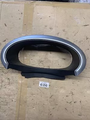 Nissan Micra K12 2003-2009 Genuine Speedo Display Surround Trim Silver & Black • $12.45