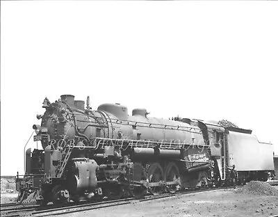 Wabash Railroad Photo Steam Locomotive #2824  4 8-4 1930  1940 • $9.98