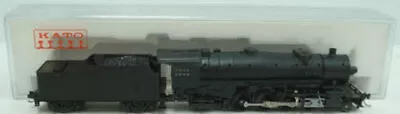 Kato 126-0100 N Scale Undecorated Heavy Mikado Steam Loco. & Tender LN/Box • $126.24