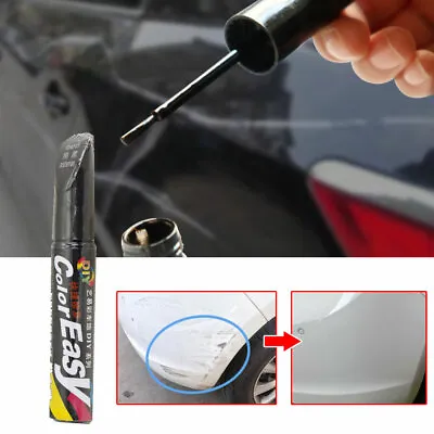 £3.74 • Buy 1x Black DIY Auto Paint Repair Pen Brush Car Clear Scratch Remover Touch Up Pen
