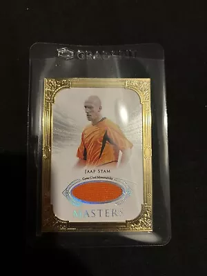 Jaap Stam 1/1 Masters Of The Game. Futera Gold 2023/24 With Piece Of Worn Shirt. • £500
