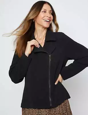 MILLERS - Womens Jacket -  Long Sleeve Textured Biker Jacket • $31.67