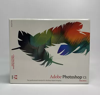 $99.99 • Buy Adobe Photoshop CS Education For MAC 2003 Graphic Design Photography Brand New