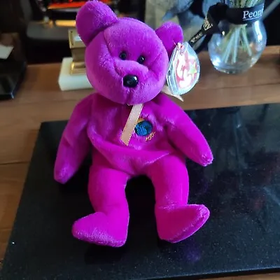 TY Beanie Babies - Millenium The Bear - 1999 Great Condition  • £5