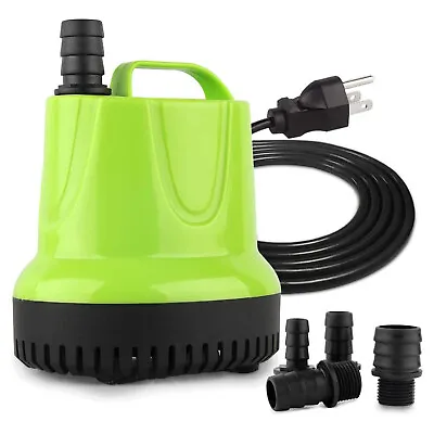 60W 845GPH Submersible Water Pump Ultra Silence Aquarium Hydroponics Fountain • $17.09