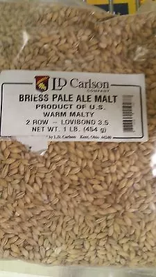 1 Pound Briess Pale Ale Malt Whole Grain Brewers Malt Homebrewing • $10.50