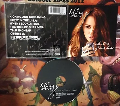 The Time Of Our Lives By Miley Cyrus (CD 2009 Hollywood • $7.46