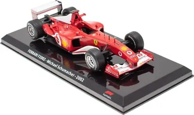 Ferrari F2002 Michael Schumacher 2002- 1:24 Diecast F1 Model Car • £29.99