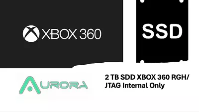 2 TB SSD Internal Hard Drive Xbox 360 Rgh/jtag Hard Drive Only • $170