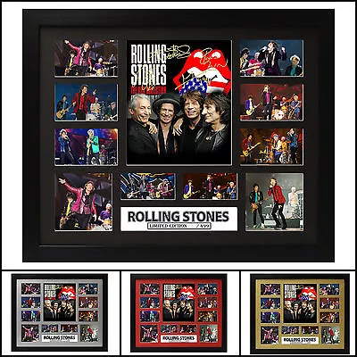 Rolling Stones Signed Framed Memorabilia Limited Ed. 2017 - Multiple Variations • $105.60