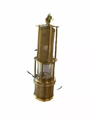 Brass Hanging Maritime Nautical Marine Oil Lantern Lamp - 10 Tall • $120