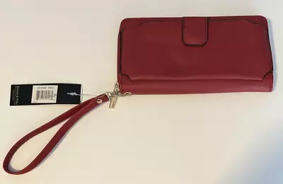 Rebecca & Rifka Wallet & Cellphone Holder Wristlet Color Red New W/ Tags • $9