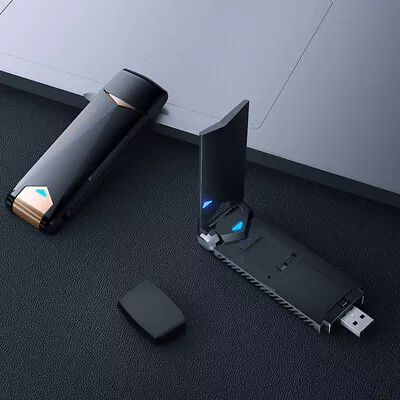 £19.67 • Buy USB WiFi Modem Adapter With Dual External Antennas Mobile Router (Black)