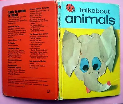 Talkabout Animals Vintage Ladybird Book Farm Babies Cats Early Learning Children • £2.95