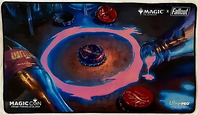 MTG Fallout Sol Ring Blue Foil Playmat MagicCon Chicago /500 Sold Out Ultra Pro • $5.50