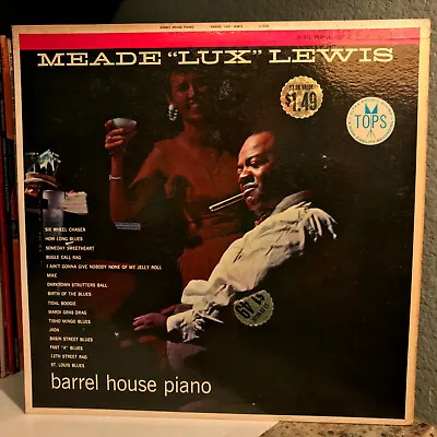 MEADE  LUX  LEWIS - Barrel House Piano (L1533) - 12  Vinyl Record LP - VG • $14.26