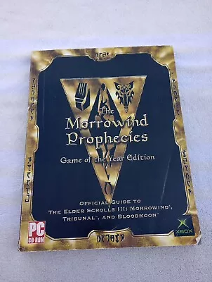 The Morrowind Prophecies: Game Of The Year Edition Official Strategy Guide • $59.99