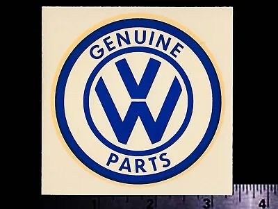 $6.50 • Buy VW Genuine Parts - Original Vintage 1960's Racing Water Slide Decal Volkswagen 
