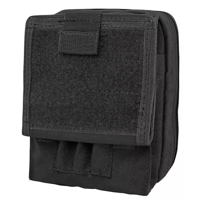 Molle Tactical MAP Pouch ID Admin Chart Case ATLAS Clear Cover Carrier Pouch-BLK • $26.99