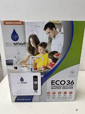 Electric Water Heater EcoSmart 36 KW 240-Volt 6 GPM Self-Modulating Tankless • $399