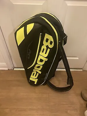 Babolat Pure Play Tennis Racquet 6 Pack Bag Isothermal Compartment Black Yellow • $64.99