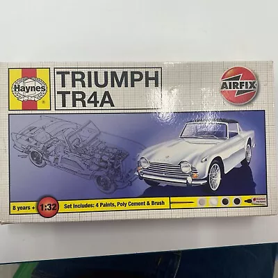 Airfix Haynes Triumph Tr4a Model Car Starter Set No Hm07 1/32 Fast Despatch/del • £11.99