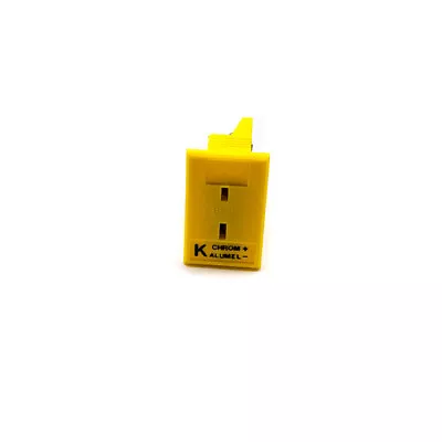 Omega Type K Yellow Miniature Female Thermocouple Panel Jack -F/S From USA • $6.95