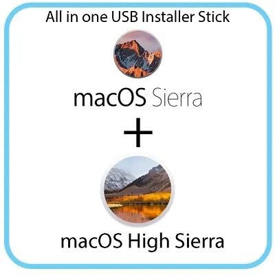 Mac Os Sierra/ High Sierra - Installer USB  / Read Description • £12.99