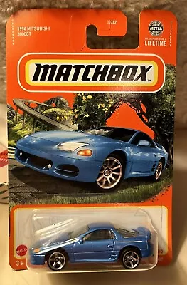 Matchbox 1994 Mitsubishi 3000GT 74/100 Blue • $2.99