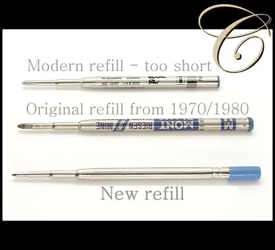 Long Giant Refill | Riesenmine For Vintage Montblanc Pens From The 1970/1980s • $9.49