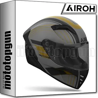 Airoh Helmet Full-face Motorbike Cna91 Connor Achieve Bronze Matt Sz. M • $128.11