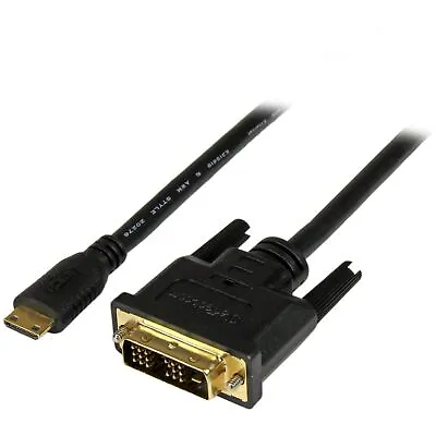 StarTech.com 2m (6.6 Ft) Mini HDMI To DVI Cable - DVI-D To HDMI Cable (1920x1... • £7.67