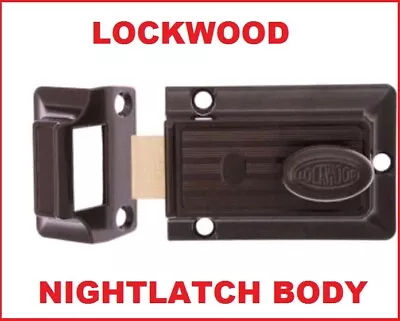 Lockwood 100 Nightlatch Lock Body  (No Cylinder) 100nocyl • $44.23