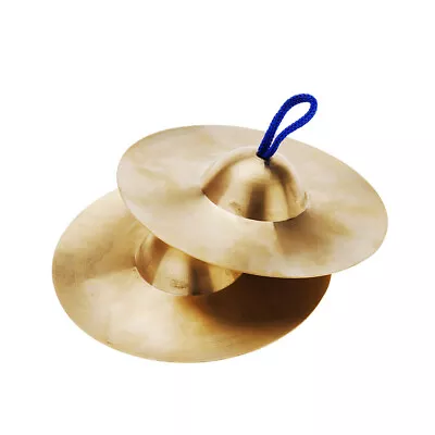 1 Pair Hand Cymbals 5.9 Inch Small Marching Cymbal Copper Finger Cymbals C3Y4 • $17.47